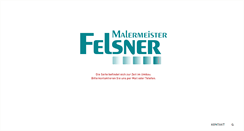 Desktop Screenshot of malermeister-felsner.de